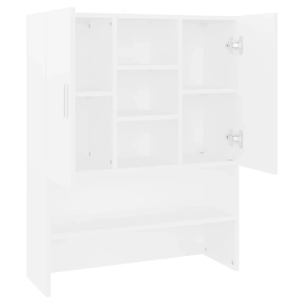 Mobile per Lavatrice Bianco 70,5x25,5x90 cm 808386