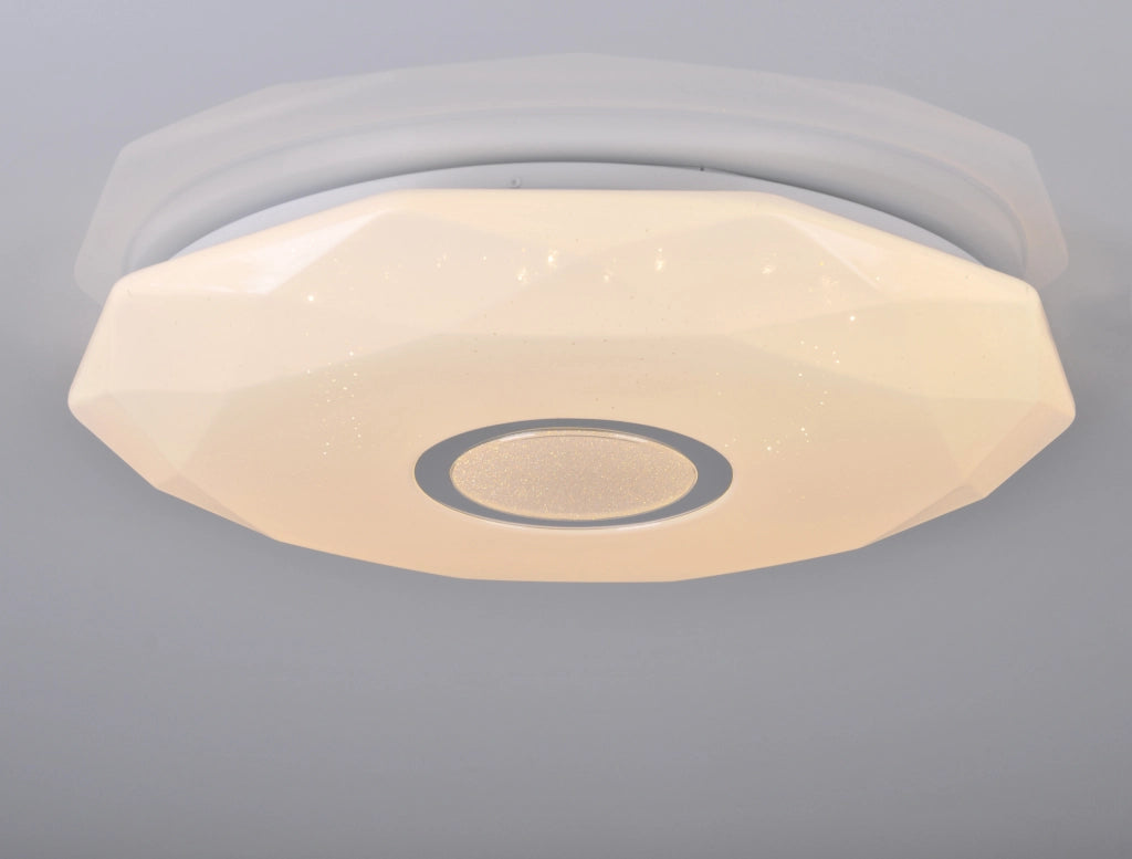 Plafoniera LED 50cm dimmerabile con telecomando Polux