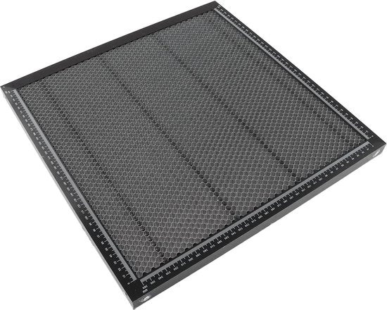 Tavolo di lavoro a cella di ape 1575 x 1575 pollici in alluminio piastra di lavoro - lavorato CNC - tagliacarta a laser - compatibile con macchina per la gravure.