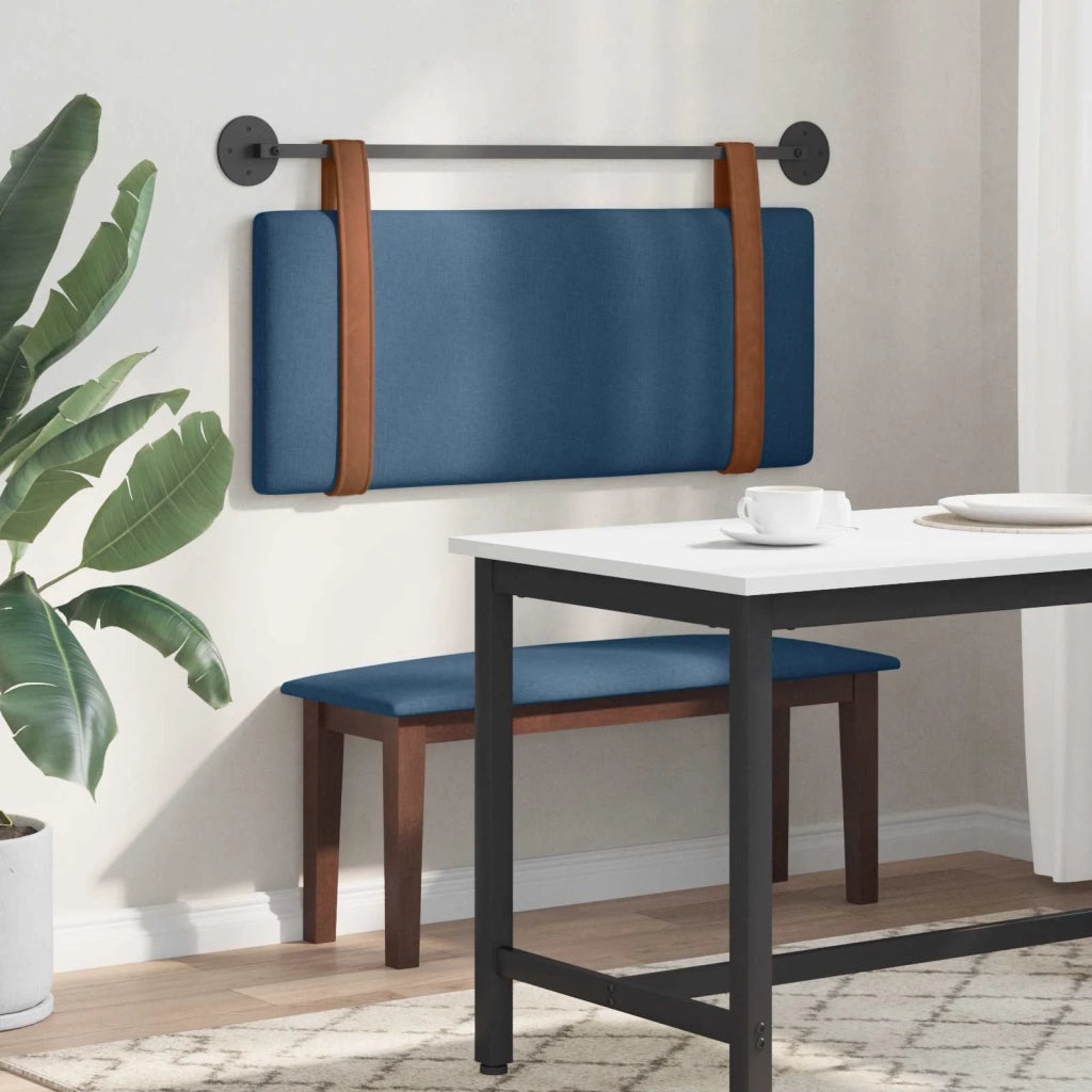 Testiera | Testata sospesa Blu PU Antico
