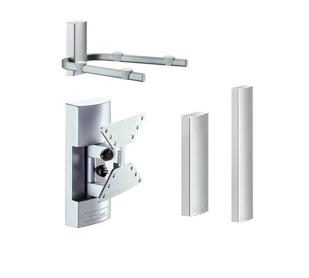 Staffa supporto televisore muro set space system lcd 30 platino meliconi