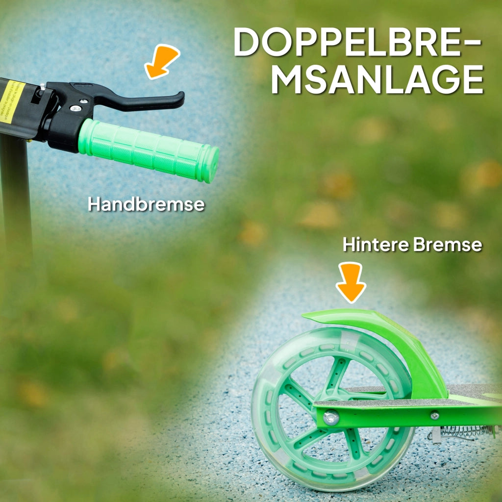 Monopattino per bambini ¨C Minimal ¨C Verde, metallo, pieghevole