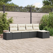 Set di divani con cuscino 5 pcs polyrattan