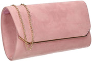 Borsa con cerniera per donna, spalla, rosa