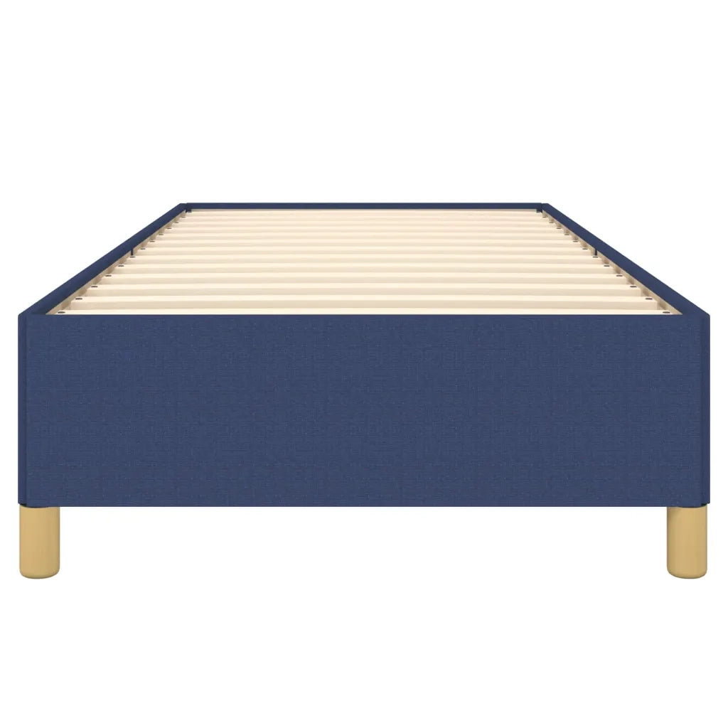 Giroletto senza Materasso-Struttura Letto Blu 90x190 cm in Tessuto 689111