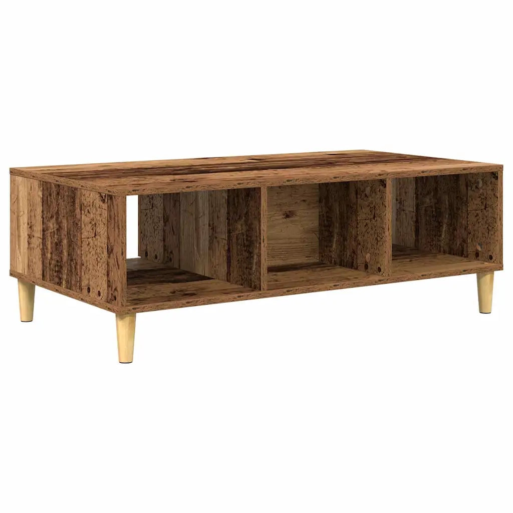 Tavolino da Salotto-Tavolino da soggiorno-Tavolo Legno vecchio 103,5 x 60 x 35 cm