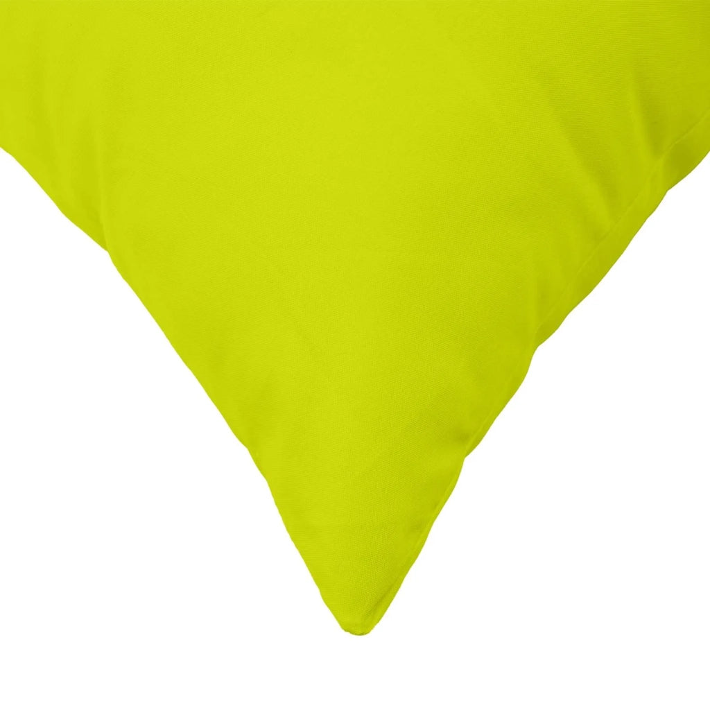 Federa 2 pcs HEERLEN Verde brillante. 50 x 80 cm Poliestere 912035