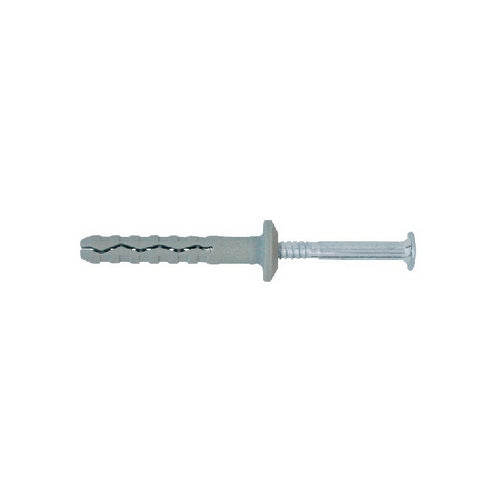 TASSELLO PREMONTATO IN NYLON CON BORDO PIATTO- Tass 5x30 Vite 3,4x35- FRIUL- pezzi 300