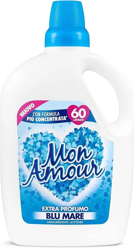 FELCE AZZURRA MON AMOUR AMMORBIDENTE 3LT 60 LAVAGGI BLU MARE