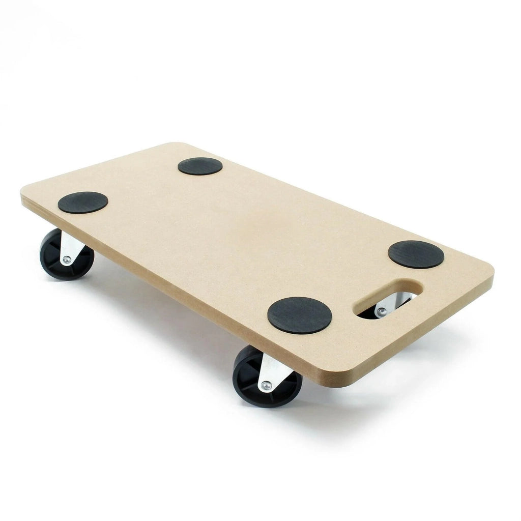 Carrello di trasporto con ruote per mobili in MDF larghezza 58 cm portata 250 kg 16_0000766
