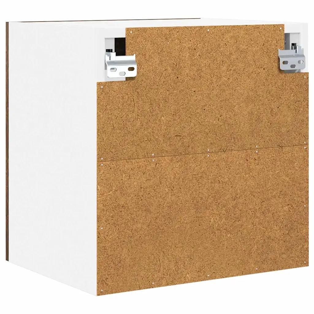 Armadio pensile | Mobile da Cucina con porta 2 pz Rovere fum¨¦ 40 x 31 x 40 cm