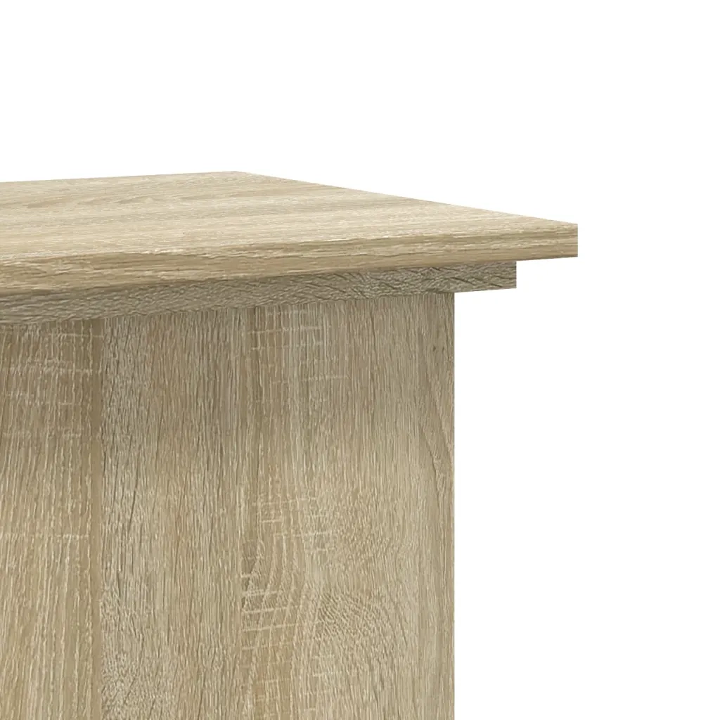 Supporto per piante | Sostegno per piante Rovere Sonoma 33x33x100cm Legno Multistrato