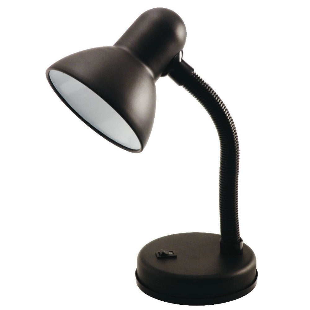 Trade Shop - Lampada Estetista Snodabile Orientabile E27 Con Base Per Scrivania Tavolo 203b -