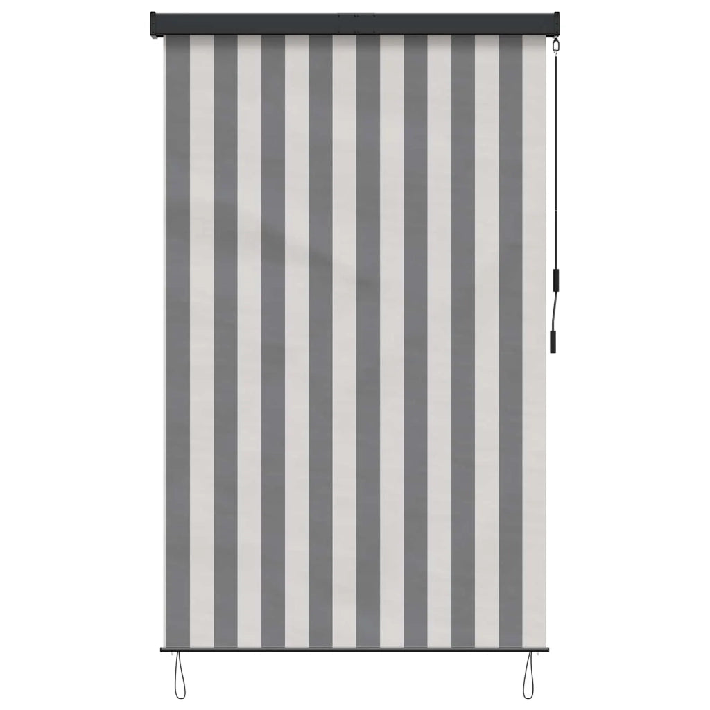 Tenda a rullo | Tenda avvolgibile Antracite e Bianco 100 x 250 cm