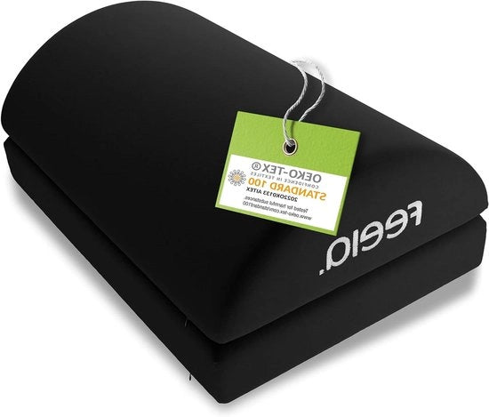 Supporto alle caviglie in Memory Foam - Progettazione ergonomico - Cappa regolabile e rimovibile - 42 x 28 x 17 cm