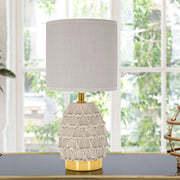 Talkee, Lampada da Tavolo Necessaria 1 Lampadina, Beige