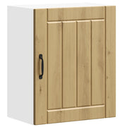 Pensile da cucina Lucca 50 x 31 x 60 cm design a parete ampio spazio contenitivo finitura rovere ingegnerizzato realizzato artigianalmente 02_0050161