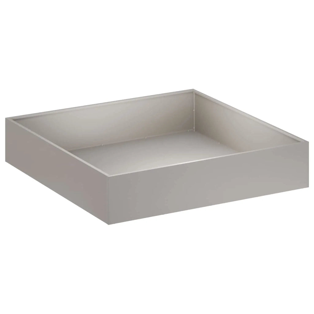 Vaso da giardino 2 pz Ruggine 100 x 100 x 20 cm Acciaio Corten 8005035
