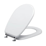 Sedile Copriwater WC in legno MDF bianco per Ideal Standard modello Liuto