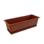 BALCONIERA TERRACOTTA 60X20XH16CM CON RISERVA