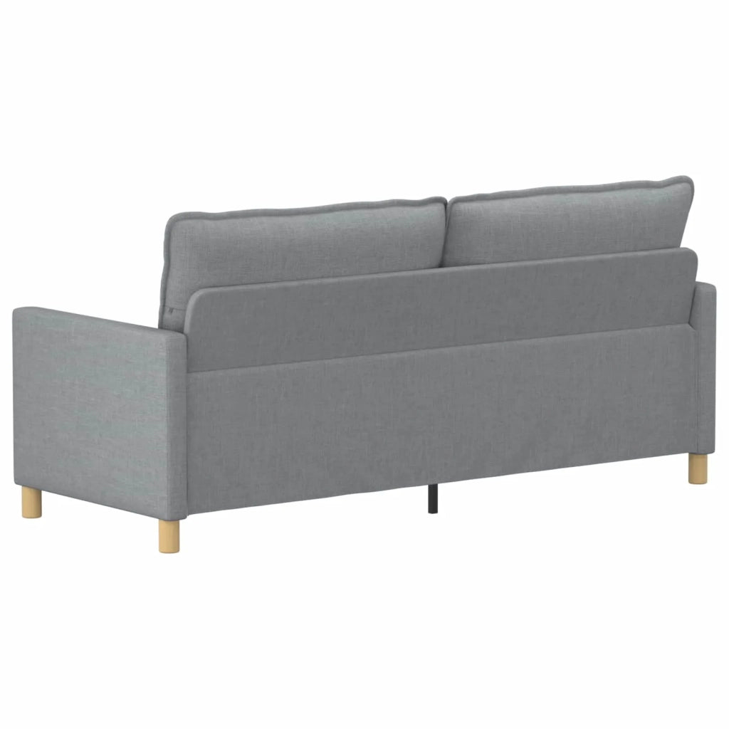 Divano Grigio Chiaro Tessuto 42028873