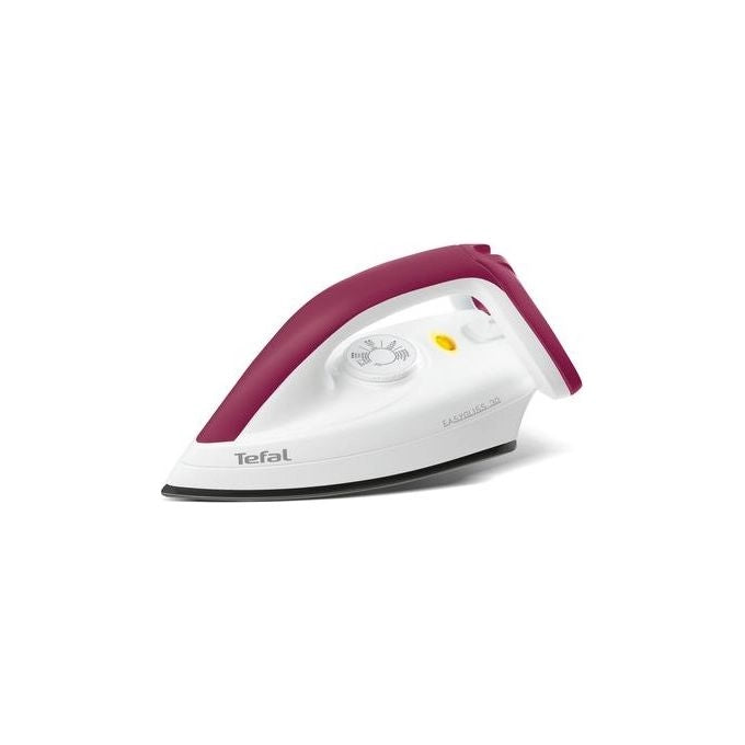 Tefal EasyGliss FS4030 Ferro a secco Durilium 1200 W Borgogna, Bianco