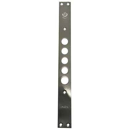 FRONTALE  INOX 'FR2500' SECUREMME Interasse 37 mm - SECUREMME