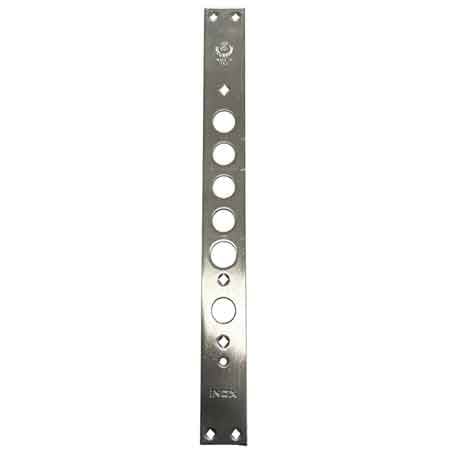 FRONTALE INOX 'FR2530' SECUREMME Interasse 28 mm - SECUREMME