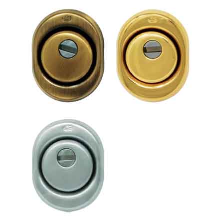 DEFENDER PER PORTE BLINDATE '325C' ATRA CIPIERRE h 13 mm - Col. Ottone lucido - CIPIERRE