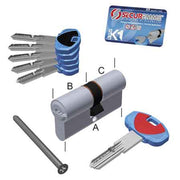 CILINDRO SAGOMATO 'EVO K1' SECUREMME 65 mm (25+10+30) - SECUREMME