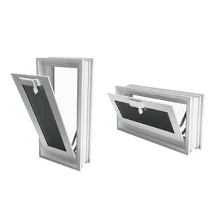FINESTRA DI VENTILAZIONE 579x189x80 mm