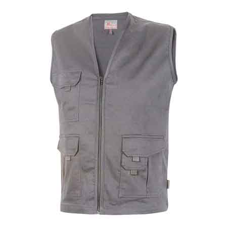 GILET MULTITASCHE 'CHICA' GRIGIO Tg. M - UPOWER