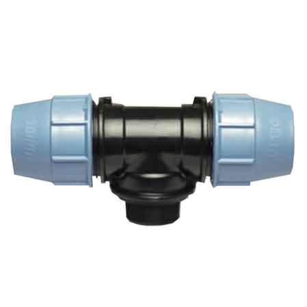 TEE A 90  ° CON DERIVAZIONE MASCHIO  EE ? 32x1x32