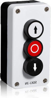 Schakelaar di garage per porte sezionali a pulsante stop, impermeabile, per lastra di caricamento - SGKJ-3N.