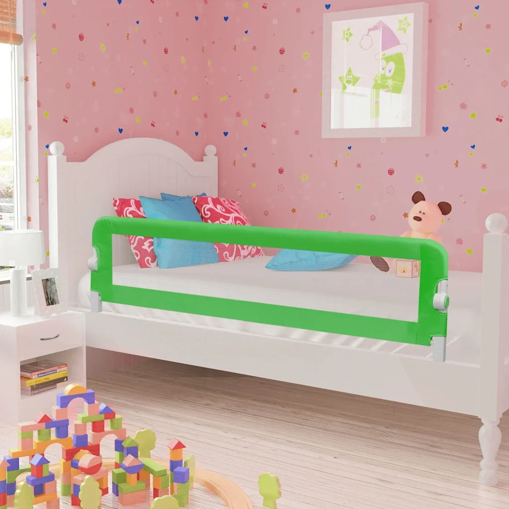 Sponda di Sicurezza per Lettino Bambino 150 x 42 cm Verde CFW1779296