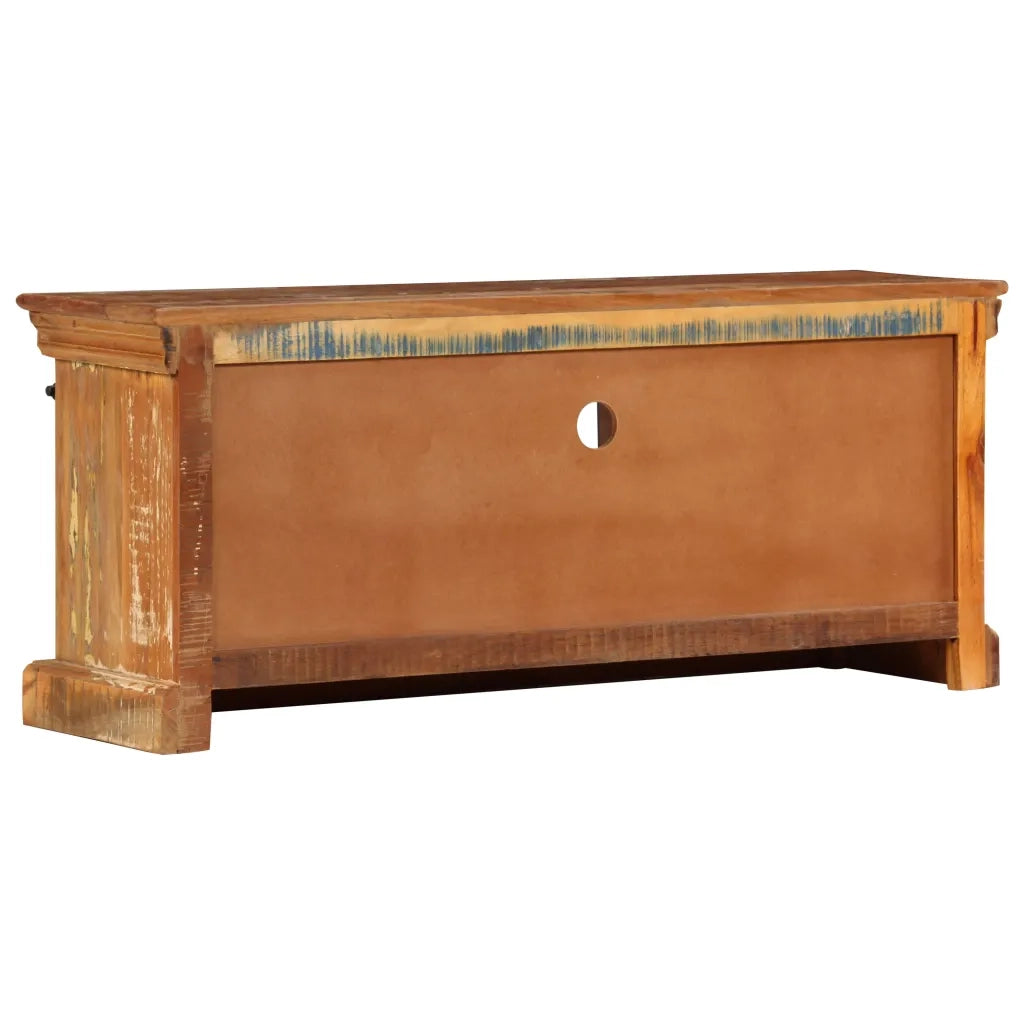 Mobile TV | Armadietto TV | Mobile Porta TV 110x30x45 cm in Legno Massello di Recupero