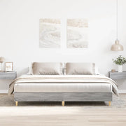 Giroletto senza Materasso Grigio Sonoma 160x200 cm Truciolato 3329035