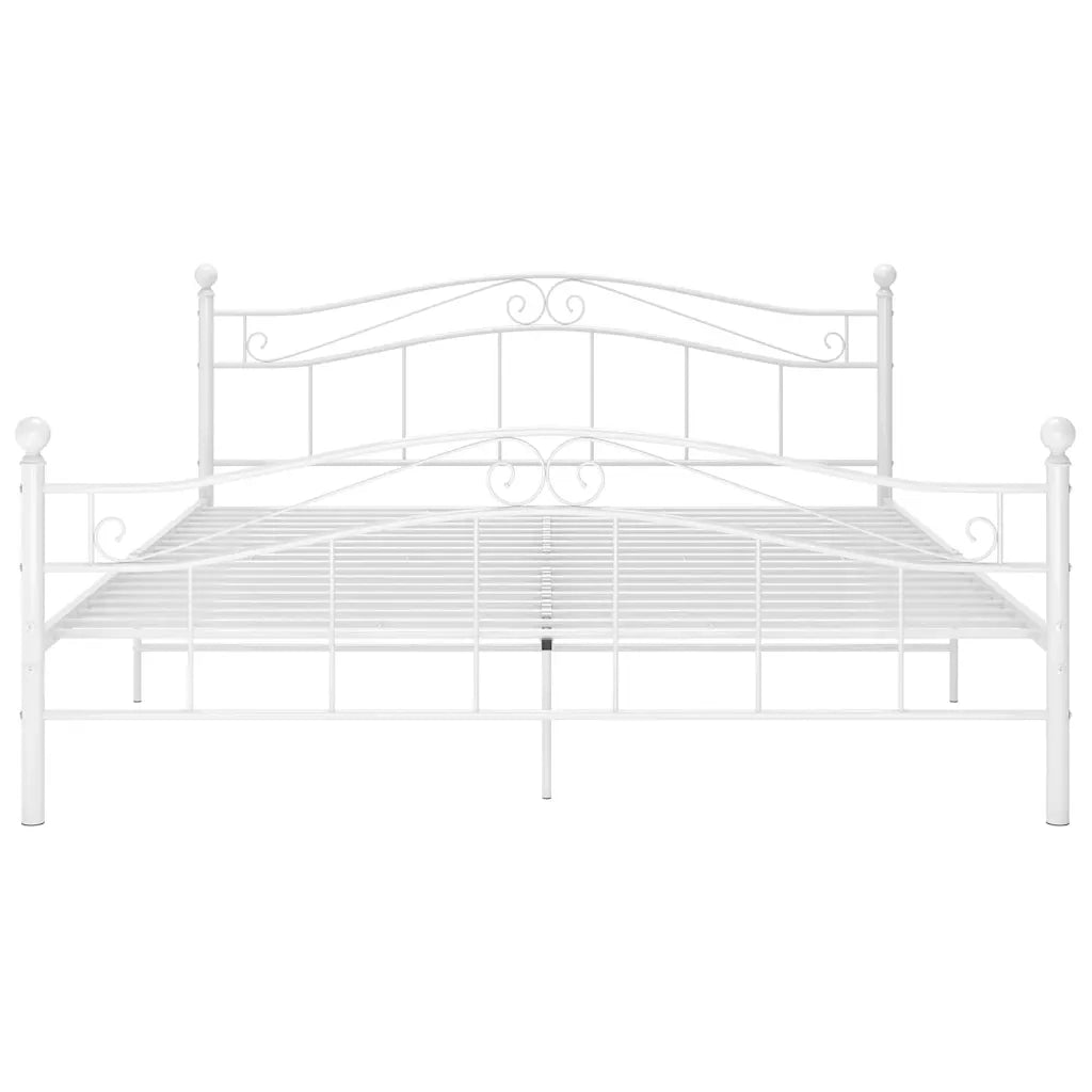 Giroletto Bianco in Metallo 160x200 cm 325001