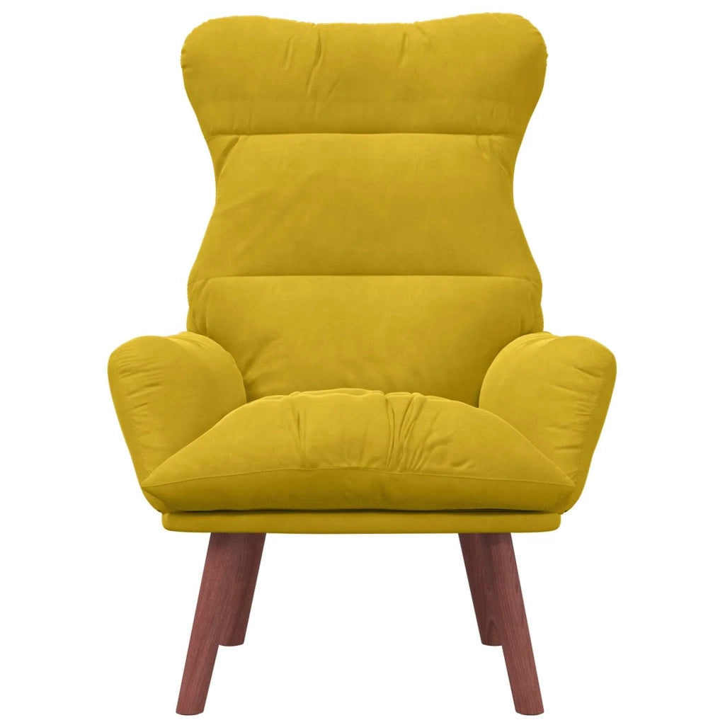 poltrona Giallo 69 x 74 x 93 cm Velluto 42001841