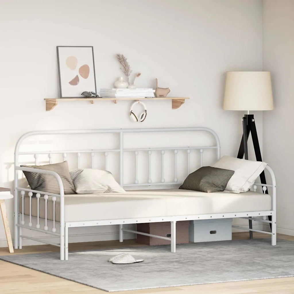 Struttura per letto di giorno Bianco 90 x 200 cm 42002652
