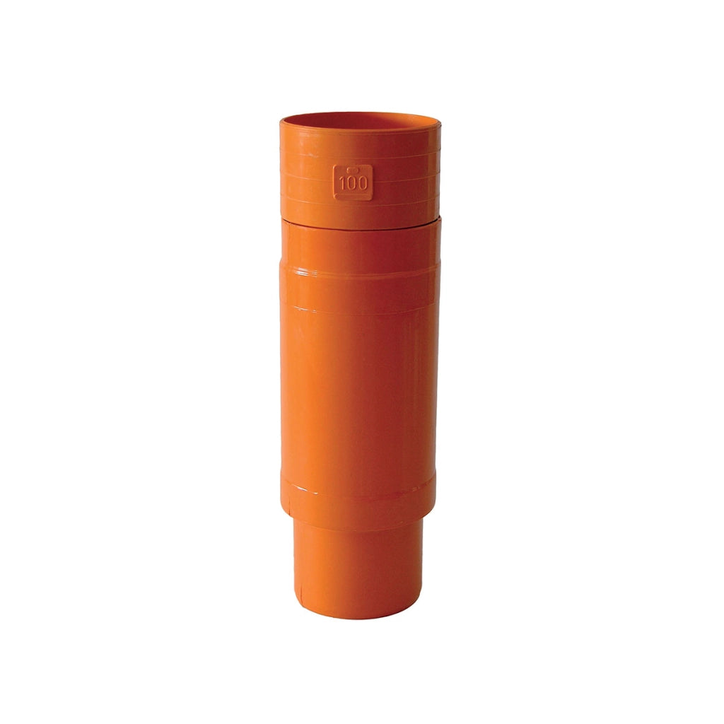 GIUNTO DI RIPARAZIONE 2 PEZZI PVC ARANCIO- Diam. 200- ESCLU- pezzi 1