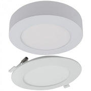 Plafoniera LED rotonda 24W CCT 2in1 bianca Ecolight