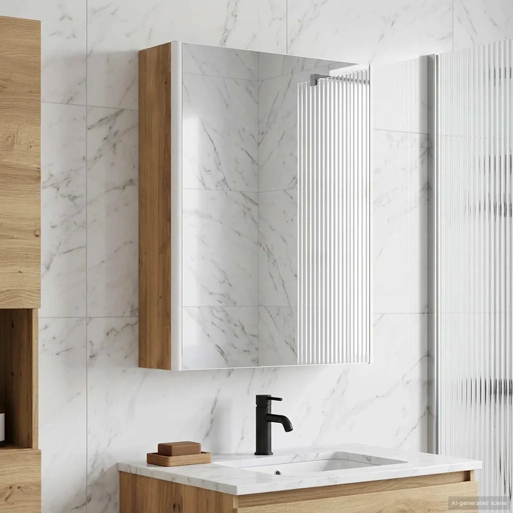 Mobiletto per specchio da bagno Rovere Artigianale 889238