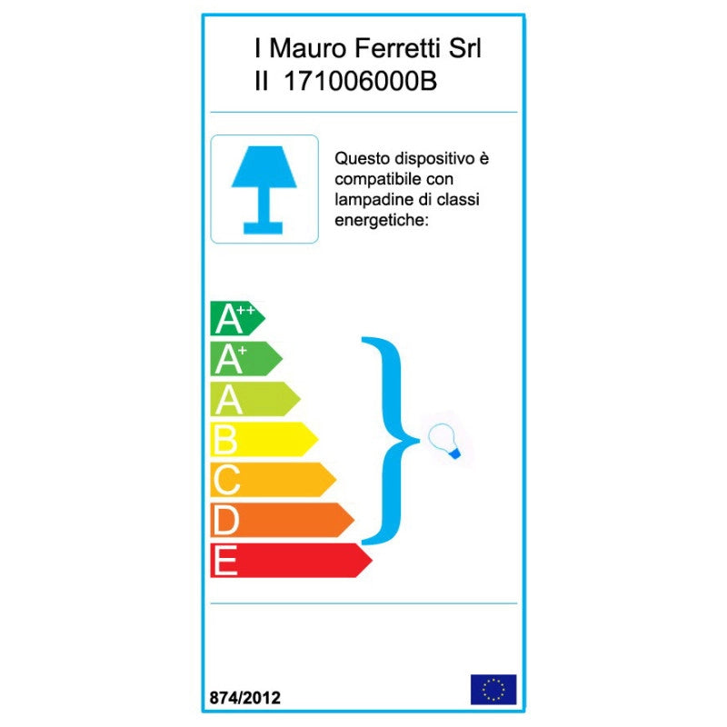 Lampadelle A Da Muro Industry -b- cm 33x15x27,5