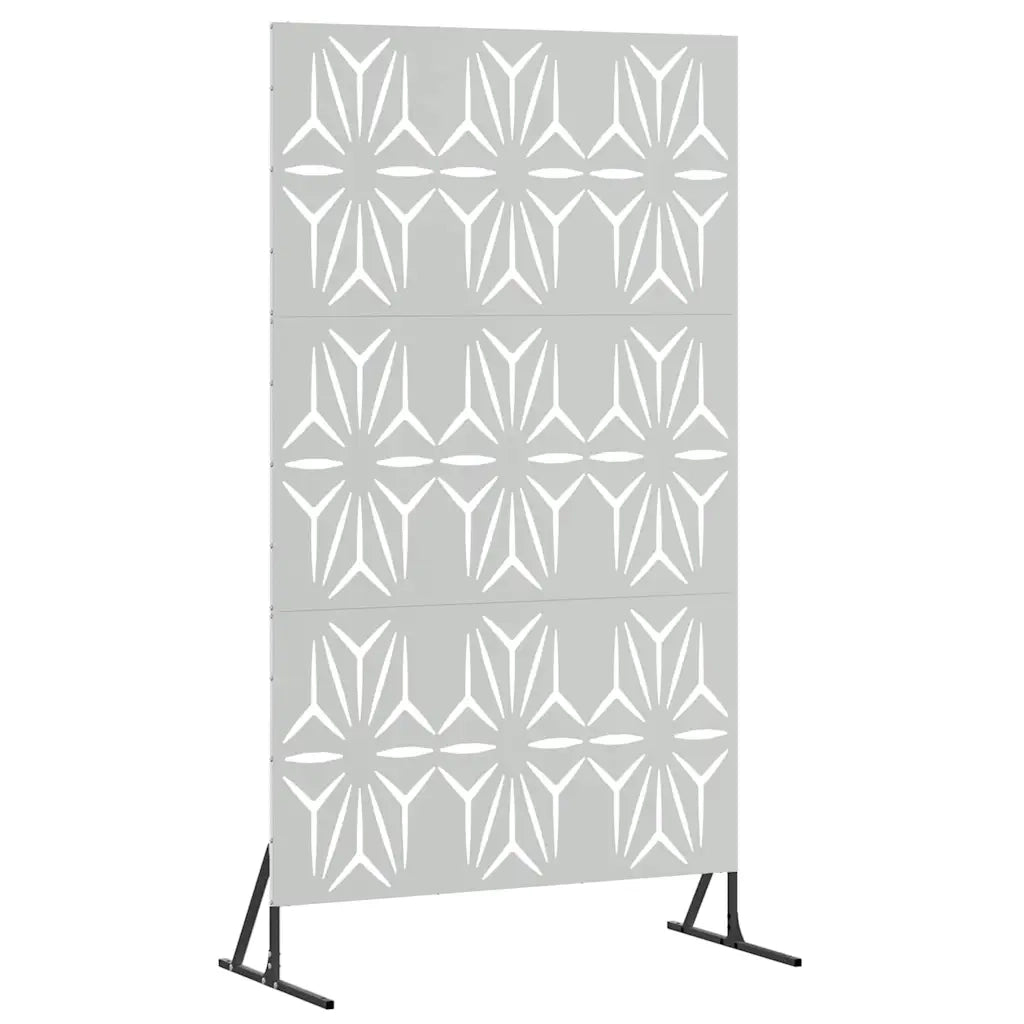 Schermo per Privacy Grigio 100 x 50 x 180 cm Acciaio
