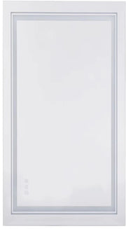 Specchio Bagno Illuminato - Vasca doppia & Specchio a soffitto - Idrimma LED & 3 colori di illuminazione - 120x80cm