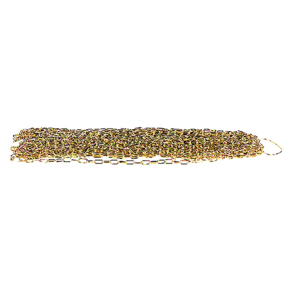 CATENA GENOVESE 'FAI DA TE' n.10 - 1,5 mm sacchetto - ottonata  - AREF
