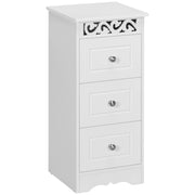 Cassettiera Bianco 3 Cassetti ¨C Minimal ¨C 29.8x29.8x68.5 cm
