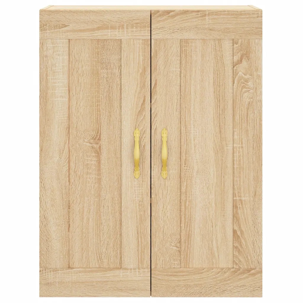 Armadietto a Muro | Mobile a Parete Rovere Sonoma 69,5x34x90 cm Legno Multistrato