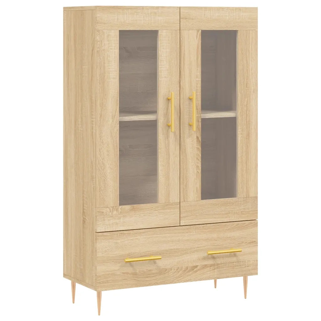 Credenza | Madia | Buffet da pranzo | Armadio da pranzo Rovere Sonoma 69,5x31x115 cm in Legno Multistrato